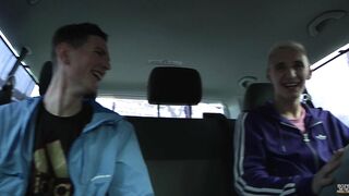 Rugby Boy Gets Double Teamed