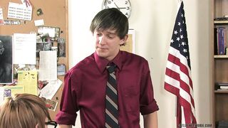 Geeky Guy Gets a Lecture